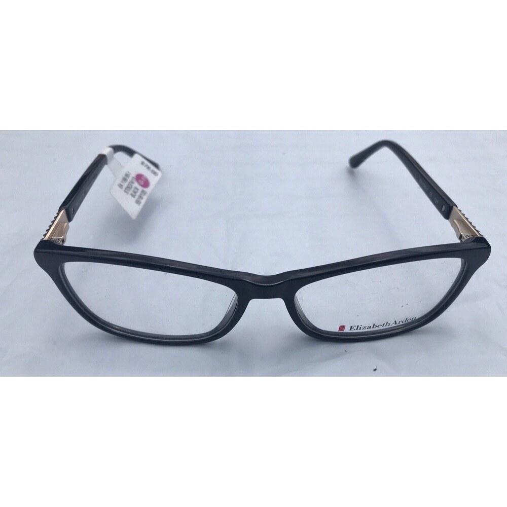 Elizabeth Arden EA 1199-1 BLK Womens Semi Cat Eye Eyeglasses 55-16-135